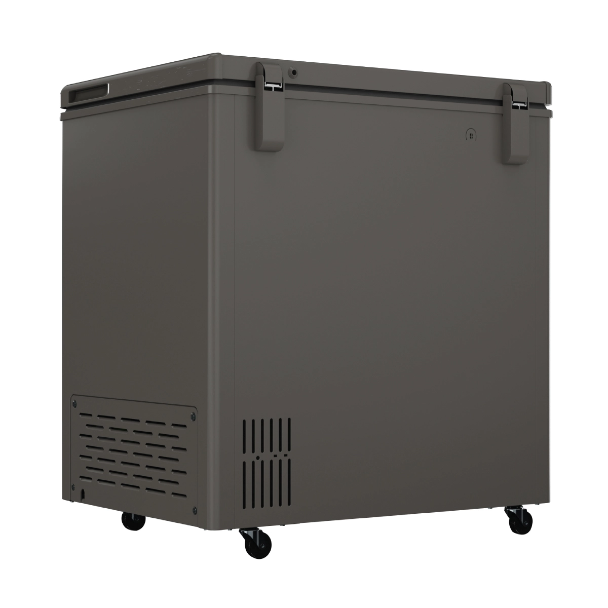 Haier 235 Ltr Single door- Embossed Titanium Grey colour Convertible Hard top Freezer